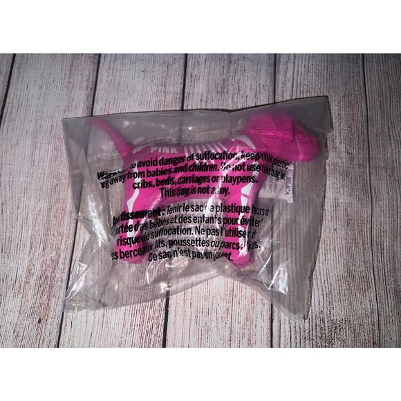Victorias Secret Mini Dog Pink Skeleton Limited Ed 2023 Collectible NEW SEALED - Picture 3 of 4